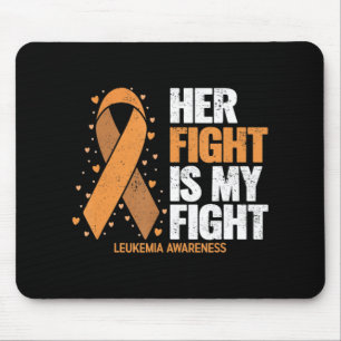 Mousepad Sensibilização para a leucemia Sua Luta é a minha 