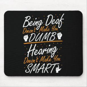 Mousepad Sensibilização para a Língua de Sinais Americana -