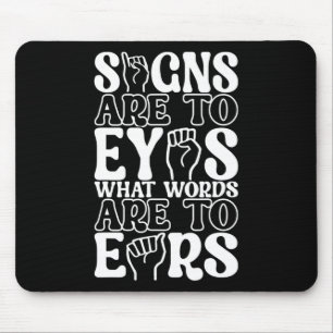 Mousepad Sensibilização para a linguagem gestual 12
