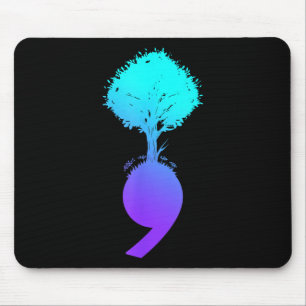 Mousepad Sensibilização para a Prevenção ao Suicídio em Árv