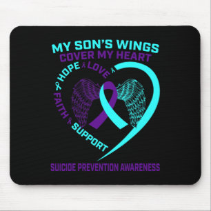 Mousepad Sensibilização para a Prevenção do Suicídio em Tet