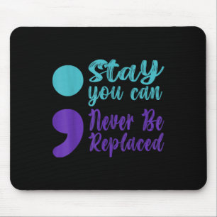 Mousepad Sensibilização para a prevenção do suicídio nunca