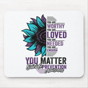 Mousepad Sensibilização Para A Prevenção Do Suicídio Você É