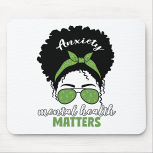 Mousepad Sensibilização para a saúde Mensagem Bun Problemas