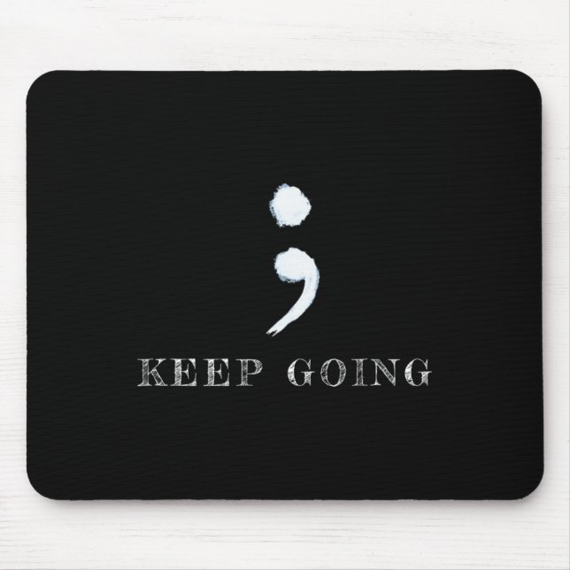 Mousepad Sensibilização para a Saúde Mental do Projeto (Frente)