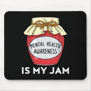 Mousepad Sensibilização Para A Saúde Mental É O Meu Emperra