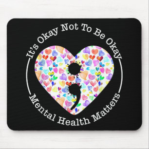 Mousepad Sensibilização Para A Saúde Mental Suicídio Cardía