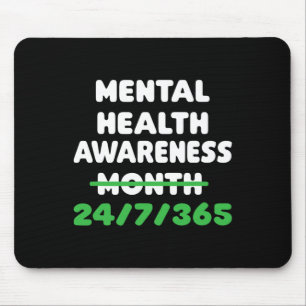 Mousepad Sensibilização Para A Saúde Na Prevenção Do Suicíd