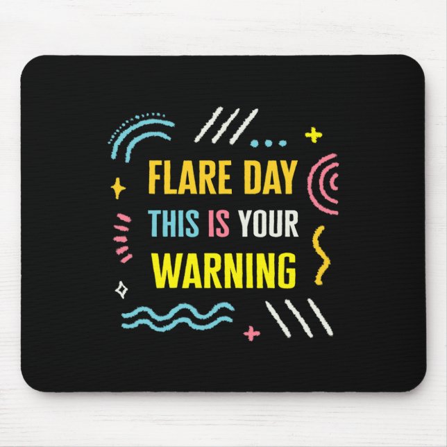 Mousepad Sensibilização para a Síndrome da Dor Regional Com (Frente)