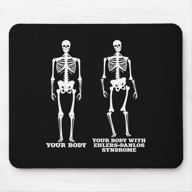 Mousepad Sensibilização para a síndrome de Ehlers-Danlos (Frente)