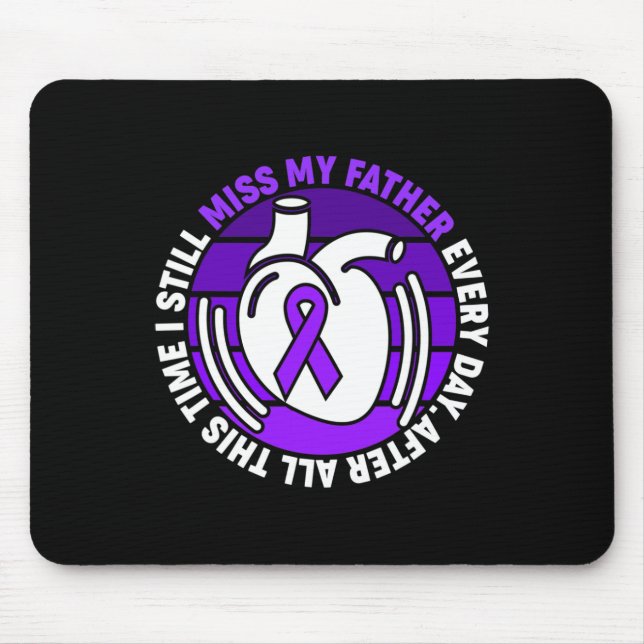 Mousepad Sensibilização para a sobredosagem com fita roxa (Frente)