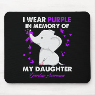 Mousepad Sensibilização para a sobredosagem de elefantes Eu