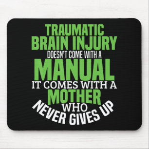 Mousepad Sensibilização para lesões cerebrais traumáticas T