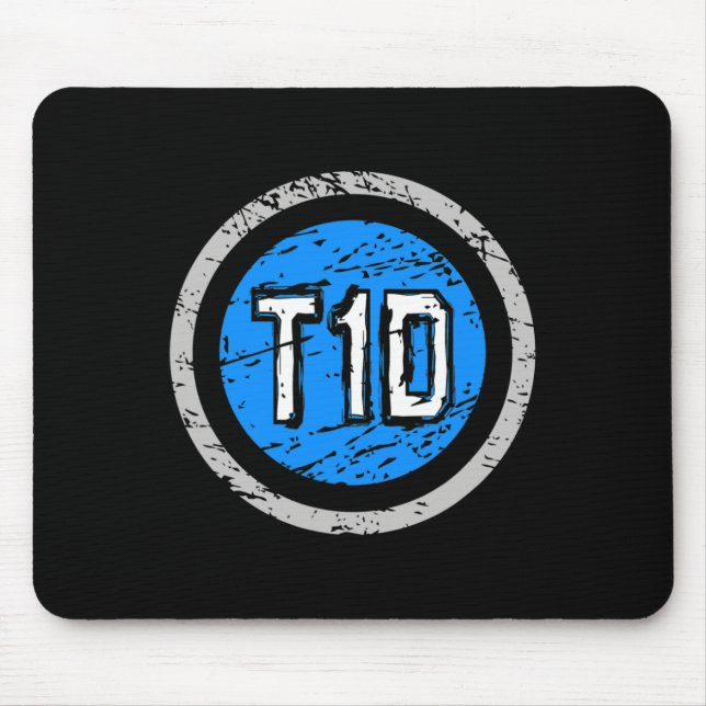 Mousepad Sensibilização para o Emblema do Super Herói do T1 (Frente)