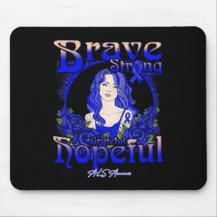Mousepad Sensibilização para o neurismo cerebral Forte Salt