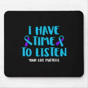 Mousepad Sensibilização para o suicídio Sensibilização para