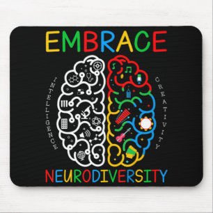 Mousepad Sensibilização para o uso Embale na Neurodiversida