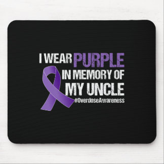 Mousepad Sensibilização Por Sobredosagem Eu Visto Roxo Para
