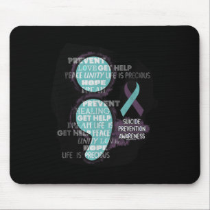Mousepad Sensibilização Suicida Camisa Prevenção Contra Sui