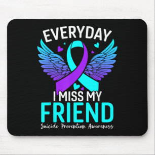 Mousepad Sensibilização Suicida Camisa Prevenção Suicida Am