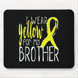 Mousepad Sensibilização Suicida Eu Visto Amarelo Para O Meu