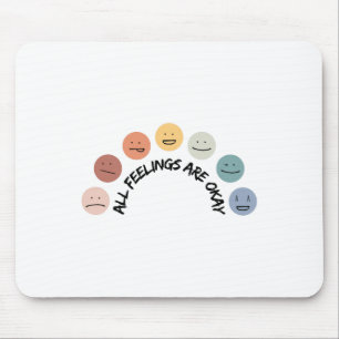 Mousepad Sentir-se bem Emocional encara a saúde mental como