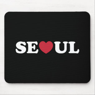 Mousepad Seoul Love Heart