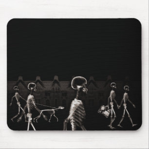 Mousepad Sepia da meia-noite do preto do Stroll dos