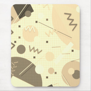 Mousepad Sepia de Memphis #82