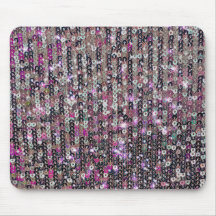 Sequências prateadas rosa | padrão de brilho