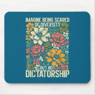 Mousepad Ser de Imagine Assustado Diversidade Igualdade Inc