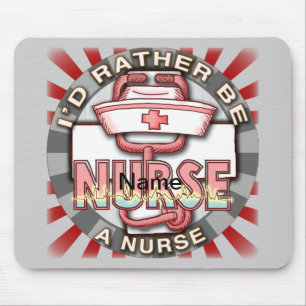 Mousepad Ser enfermeira de preferência