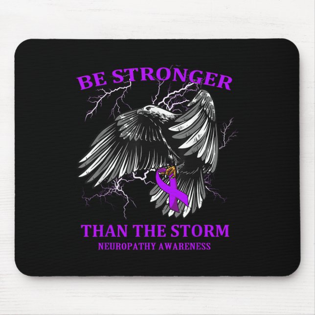 Mousepad Ser Mais Forte Do Que A Neuropatia Tempestática (Frente)