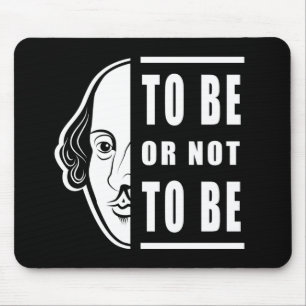 Mousepad Ser Ou Não Ser Shakespeare Cita Thespian