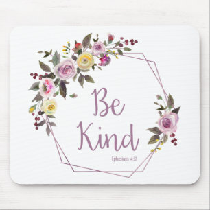 Mousepad Ser Rigoroso Amarelo Púrpura Aquarela