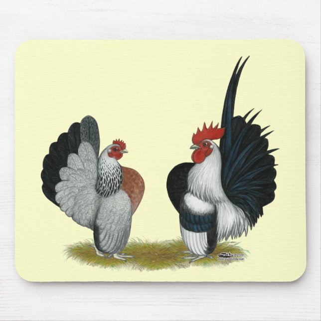 Mousepad Serama Bantams (Frente)