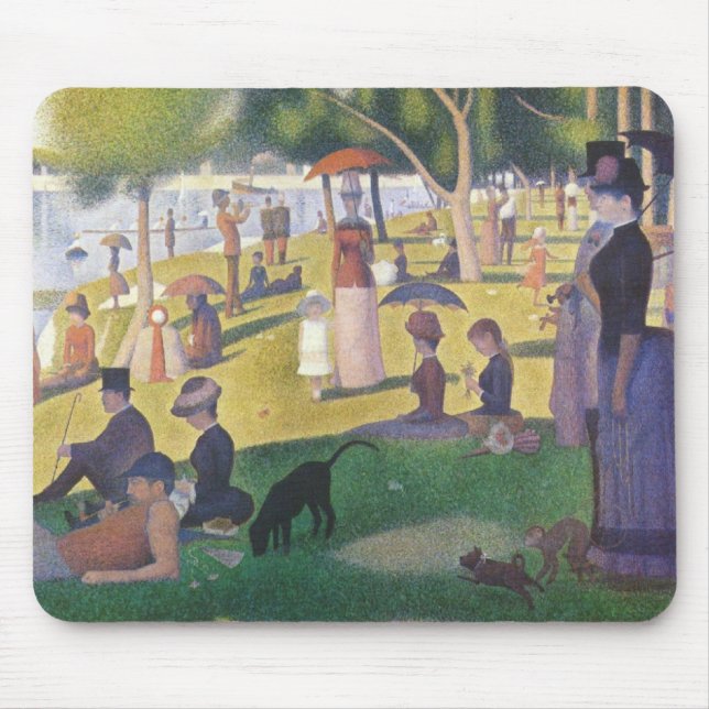 Mousepad Seraut "domingo à tarde na ilha " (Frente)