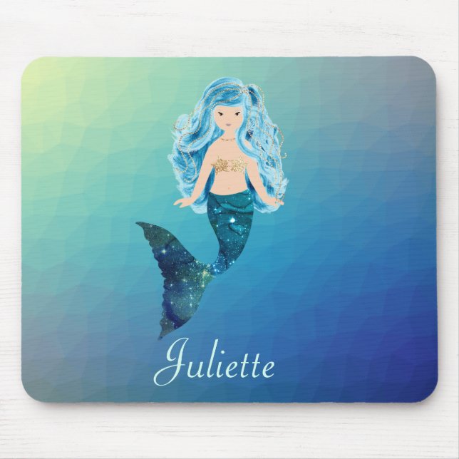 Mousepad Sereia azul (Frente)