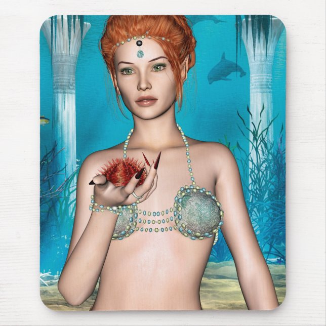 Mousepad Sereia do Oceano (Frente)