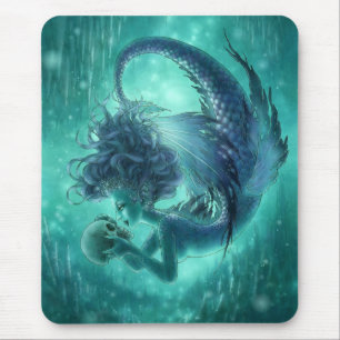 Mousepad Sereia escura Mouspad - beijos do segredo