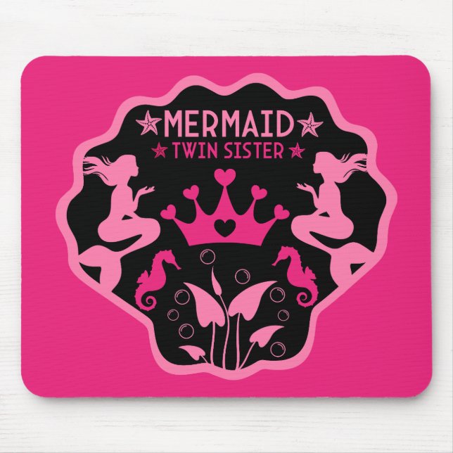 Mousepad Sereia Gêmeas (Frente)