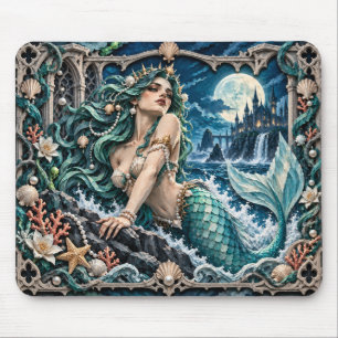 Mousepad Sereia, Monstro de Corte de Papel