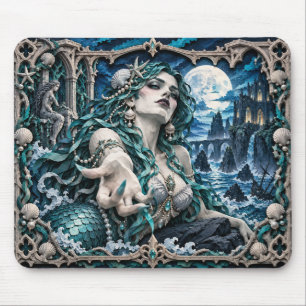 Mousepad Sereia, Monstro de Corte de Papel