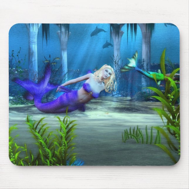Mousepad Sereia no jogo (Frente)