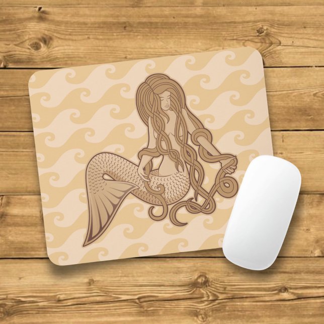 Mousepad Sereia Sentada (Criador carregado)