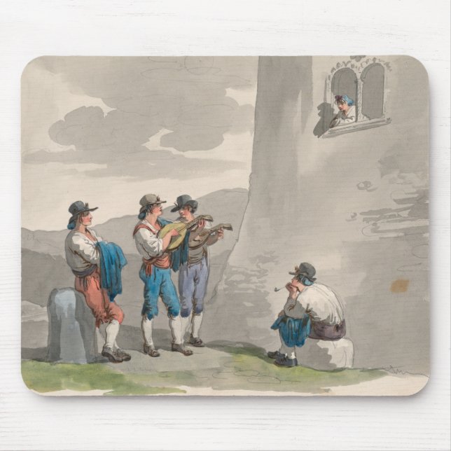 Mousepad Serenade (Canções de Amor) (Cena Romântica) (Frente)