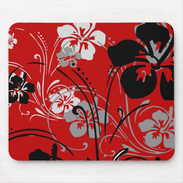 Mousepad Serenata Tropical (Vermelho) (Frente)