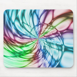 Mousepad Serendipidade | Arte Fractal Multicolor