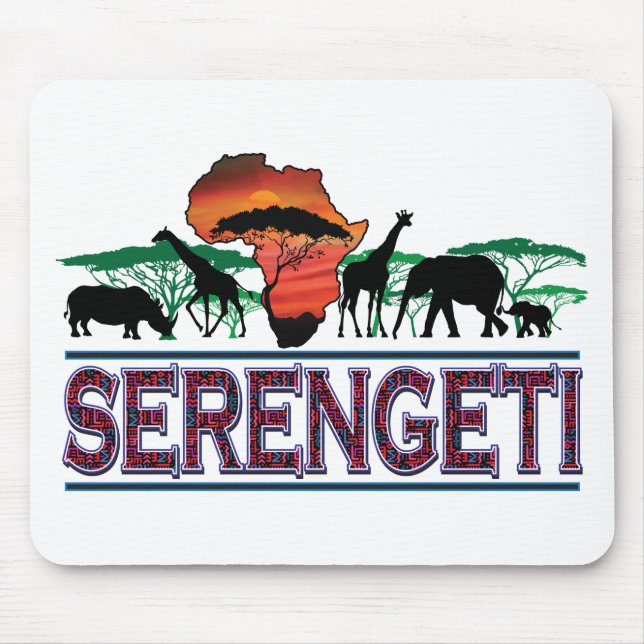 Mousepad Serengeti (Frente)
