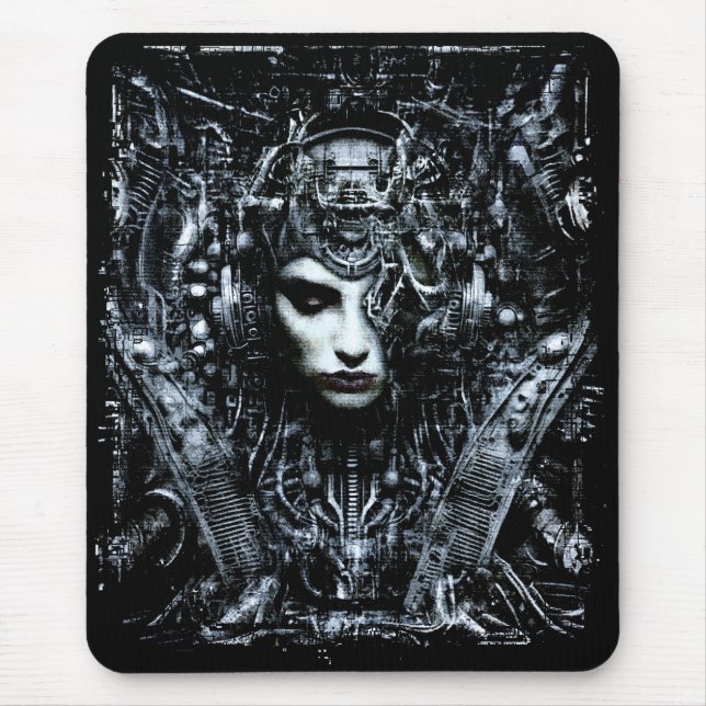 Mousepad Serenidade cibernética (Frente)